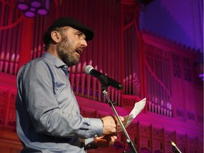 Paul Dewar was a special guest speaker at the Grassroots Festival in Ottawa Friday April 27, 2018.    Tony Caldwell