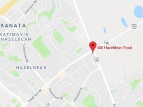 400 block of Hazeldean Road, Google Maps.