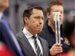 Three NHL coaching positions have already opened up since the regular season ended, but the Senators are taking their time on deciding if Guy Boucher will be back.