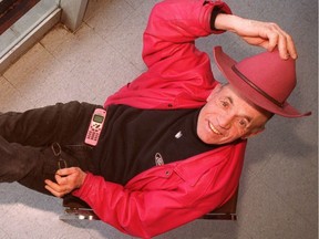 Shorty Jenkins was a colourful character. He's seen here at a Brier in Ottawa.