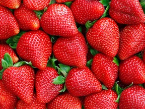 Nearly all samples (98 per cent) of strawberries, spinach, peaches, nectarines, cherries and apples showed at least one pesticide, the EWG says.