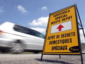 The first household hazardous waste depot of 2018 takes place Sunday, April 29.