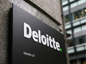 A Deloitte logo.