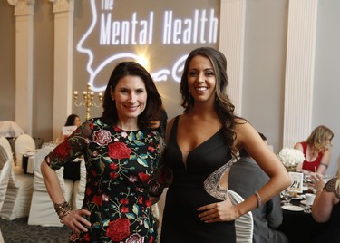 Katherine Dines, MAJIC 100 radio host, and Amy Caruso, event organizer.