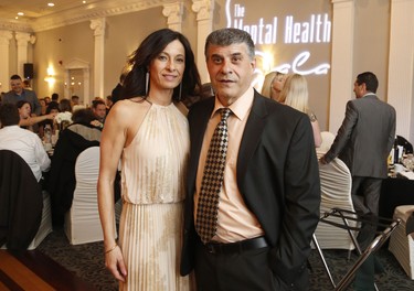 Lina and Enzo Caruso of Star Motors of Ottawa, the sponsor of the Mental Health Gala.