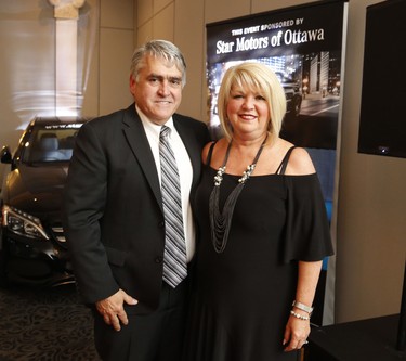 Dan and Suzanne Drouin of Star Motors of Ottawa, the sponsor of the Mental Health Gala.