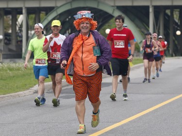 The start of the marathon at the Ottawa Race Weekend on Sunday, May 27, 2018.   (Patrick Doyle)  ORG XMIT: 0528 pd marathon 07