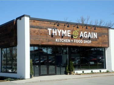 Thyme and Again, which has expanded into the former Beer Store on Carling Avenue, had its grand opening Tuesday (May 8, 2018). Unlike the restaurant-style shop in Wellington Village, this second location is more geared to the catering end of the business and a grab-and-go clientele. Julie Oliver/Postmedia