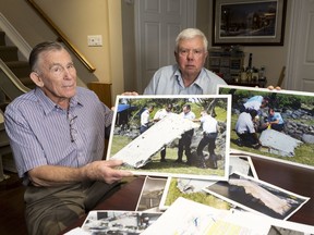 Terry Heaslip, left, and Larry Vance are former Transportation Safety Board of Canada investigators who say they've solved the mystery of Malaysian Airlines Flight 370.