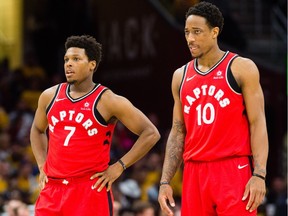 Kyle Lowry and DeMar DeRozan.