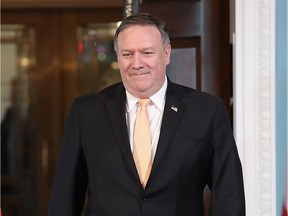 MAY 11:  U.S. Secretary of State Mike Pompeo