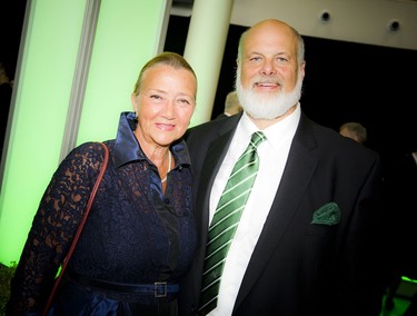 Rod Wilson, chair of the board of the Algonquin College Foundation, and his wife Linda Wilson.