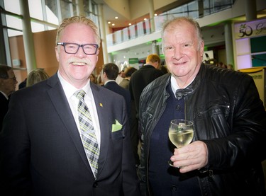 Jeff Turner, who’s on the board of directors of the Algonquin College Foundation, along with Michael Durrer, a retired Algonquin professor.