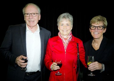 From left, George Langill, HDR consultant; Ingrid Felso, vice-president at HDR and Sue Croswell, an alumnus of Algonquin and a senior architect at HDR.