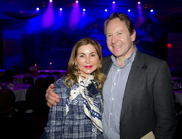 Dentist Dr. Robert Ganske and his wife Lyn Beaudoin-Ganske.