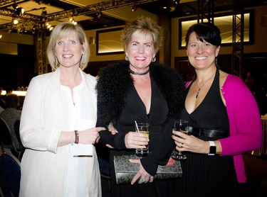 From left, Colette Kelso, Angela MacDonald and Suzanne Dugas.