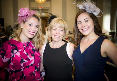 Lauren (left) and Kyleigh (right) brought their mother Ann Marotte to the special event as a Mother's Day gift.