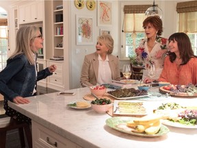 (L-R) Diane Keaton, Candice Bergen, Jane Fonda, Mary Steenburgen in the film, Book Club, by Paramount Pictures