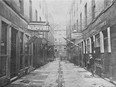 A "memorial album" published about Sir John A. Macdonald in 1891 included this photo, identifying Brunswick Place in Glasgow as the birthplace of Canada's first prime minister. (Courtesy Archives of Ontario)