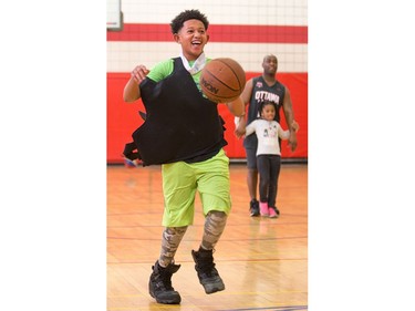 Chris is all smiles as he competes in a skills contest while wearing a bulletproof vest.