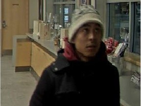 The Ottawa Police Service Robbery Unit is looking to identify a male suspect wanted for Robbery and Theft.