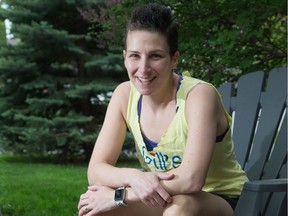 Gillian Presner competed in the 10K on Saturday, two years after finding out she had brain cancer.