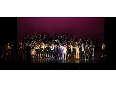 The Cappies Chorus performs a musical number, during the annual Cappies Gala awards, held at the National Arts Centre, on May 27, 2018, in Ottawa, Ont.  (Jana Chytilova / Postmedia Network)   ORG XMIT: JACH4164