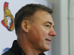 Kurt Kleinendorst will not be renewed as coach of the Sens' AHL affiliate in Belleville. (Postmedia network file photo)