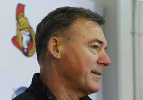 Kurt Kleinendorst will not be renewed as coach of the Sens' AHL affiliate in Belleville. (Postmedia network file photo)