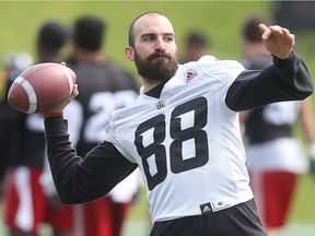 Ottawa Redblacks receiver Brad Sinopoli is excited to be healthy for the start of training camp.