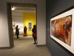 Ann Thomas, curator of the exhibition and interim Chief Curator of the National Gallery of Canada during a media preview for The Extended Moment: Fifty Years of Collecting Photographs, Wednesday May 2, 2018.   Tony Caldwell