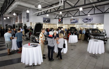 Benzfest at Star Motors of Ottawa on Saturday, May 26, 2018 allowed guests to mingle and admire the latest Mercedes-Benz models.