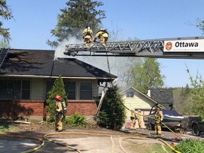 House fire on Prince of Wales drive on Wednesday, May 16, 2018.