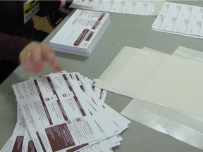 Voter information cards