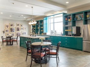 The V!VA Baarhaven Retirement Community’s central hub, the Perks Café.