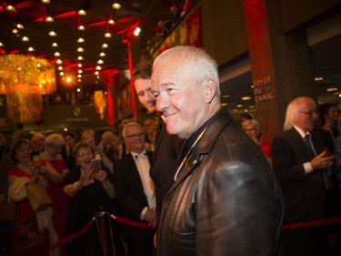 Murray McLauchlan, recipient of the Lifetime Artistic Achievement Award, on the red carpet.