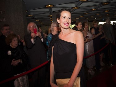 Actor, musician and activist Tom Jackson has chosen to mentor the multidisciplinary artist Sarah Robertson through the 2018 Governor General's Performing Arts Awards Mentorship Program. Robertson made her way along the red carpet at the Governor General's Performing Arts Awards Gala at the National Arts Centre Saturday June 2, 2018.