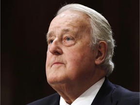 Brian Mulroney, the former prime minister of Canada.