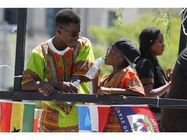 People take part in the Carivibe parade in Ottawa on Saturday, June 16, 2018.   (Patrick Doyle)  ORG XMIT: 0617 Carivibe 22