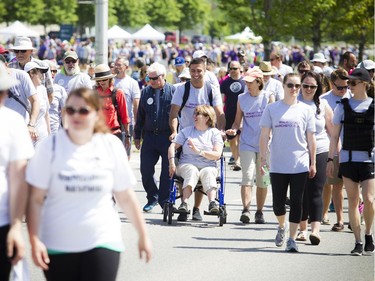 The annual 5 km "WALK for ALS" took place at the Canadian War Museum in support of those living with Amyotrophic Lateral Sclerosis (ALS), commonly known as Lou Gehrig's disease, Saturday June 9, 2018.