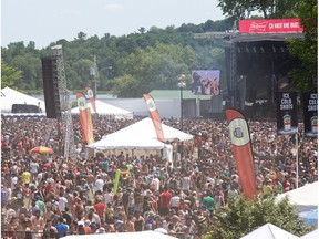 Rockfest last year brought, according to organizers, 200,000 people to Montebello, Que., over three days.