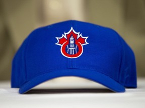 Ottawa Champions baseball cap and logo.