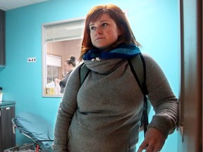 'We have a lot more to lose depending on how the election goes,' said Anne Marie Hopkins, the supervisor of peer outreach services at Ottawa Inner City Health, which runs the supervised injection trailer at Shepherds of Good Hope.