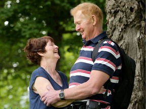 Jimmy Sullivan, seen with his wife, Michelle, was equipped with a $150,000 device called a left ventricular assist device, or LVAD, a mechanical pumping system that takes over much of the work of his damaged heart.