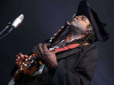 Percussionist Roy Wooten plays with Béla Fleck and the Flecktones, who performed at Jazzfest Thursday (June 28, 2018) on the main stage outside Ottawa City Hall.  Julie Oliver/Postmedia