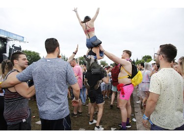 Escapade Music Festival took over Lansdowne Park for a mostly young crowd of energetic EDM enthusiasts in Ottawa on Saturday, June 23, 2018.