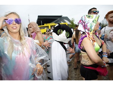 Escapade Music Festival took over Lansdowne Park for a mostly young crowd of energetic EDM enthusiasts in Ottawa on Saturday, June 23, 2018.