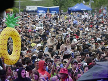 Escapade Music Festival took over Lansdowne Park for a mostly young crowd of energetic EDM enthusiasts in Ottawa on Saturday, June 23, 2018.