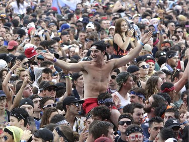 The Escapade Music Festival took over Lansdowne Park for a mostly young crowd of energetic EDM enthusiasts in Ottawa on Saturday, June 23, 2018.