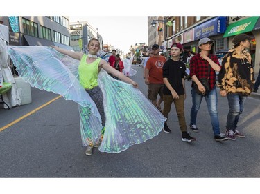 The Glowfair Festival takes place over 10 blocks of Bank Street in Ottawa from June 14 to 16.